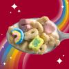 Lucky Charms Gluten Free Cereal with Marshmallows, Kids Breakfast Cereal, Made with Whole Grain, 4 Cereal Cups, 6.8 oz view 3