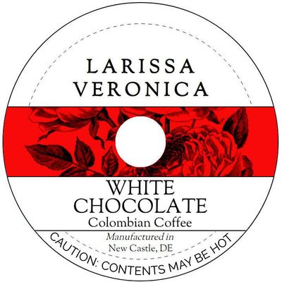 White Chocolate Colombian Coffee (Single Serve K-Cup Pods) (Gourmet, Naturally Flavored, Whole Coffee Beans) (12 pods, ZIN: 575051) - 3 Pack