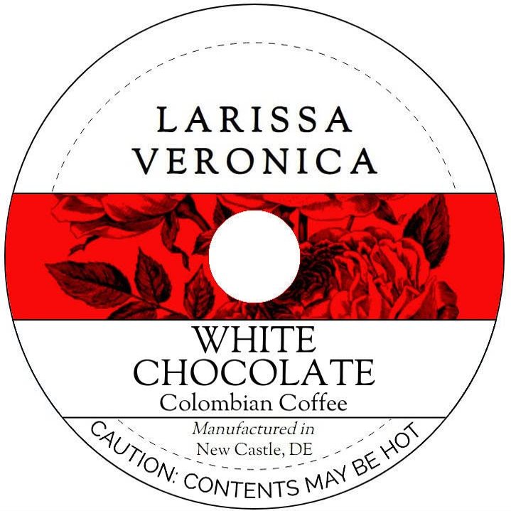 White Chocolate Colombian Coffee (Single Serve K-Cup Pods) (Gourmet, Naturally Flavored, Whole Coffee Beans) (12 pods, ZIN: 575051) - 3 Pack