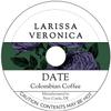 Date Colombian Coffee (Single Serve K-Cup Pods) (Gourmet, Naturally Flavored, Whole Coffee Beans) (12 pods, ZIN: 572523) - 2 Pack view 1