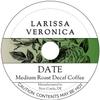 Date Medium Roast Decaf Coffee (Single Serve K-Cup Pods) (Gourmet, Naturally Flavored, Whole Coffee Beans) (12 pods, ZIN: 572521) view 1