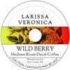 Wild Berry Medium Roast Decaf Coffee (Single Serve K-Cup Pods) (Gourmet, Naturally Flavored, Whole Coffee Beans) (12 pods, ZIN: 575081) view 1