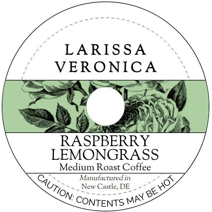 Raspberry Lemongrass Medium Roast Coffee (Single Serve K-Cup Pods) (Gourmet, Naturally Flavored, Whole Coffee Beans) (12 pods, ZIN: 575560) - 2 Pack