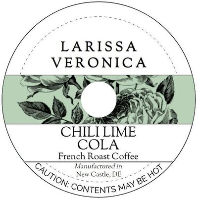 Chili Lime Cola French Roast Coffee (Single Serve K-Cup Pods) (Gourmet, Naturally Flavored, Whole Coffee Beans) (12 pods, ZIN: 578023) - 3 Pack