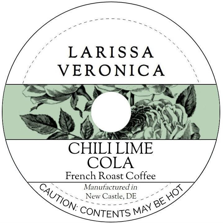 Chili Lime Cola French Roast Coffee (Single Serve K-Cup Pods) (Gourmet, Naturally Flavored, Whole Coffee Beans) (12 pods, ZIN: 578023) - 3 Pack