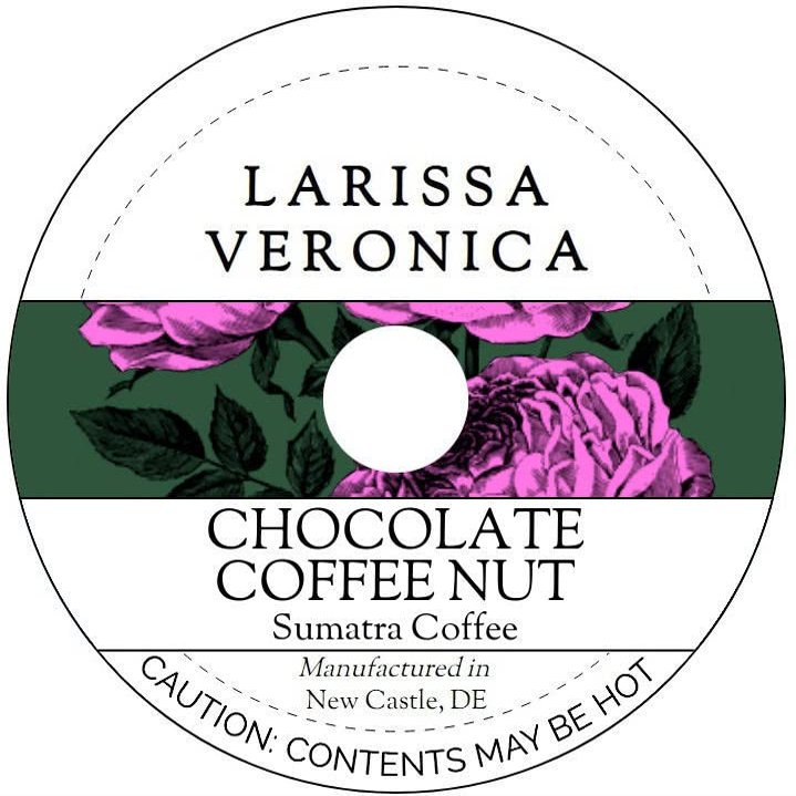 Chocolate Coffee Nut Sumatra Coffee (Single Serve K-Cup Pods) (Gourmet, Naturally Flavored, Whole Coffee Beans) (12 pods, ZIN: 577085) - 2 Pack