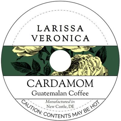 Cardamom Guatemalan Coffee (Single Serve K-Cup Pods) (Gourmet, Naturally Flavored, Whole Coffee Beans) (12 pods, ZIN: 571770) - 3 Pack