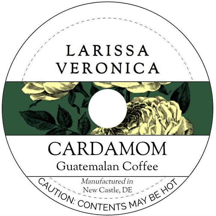 Cardamom Guatemalan Coffee (Single Serve K-Cup Pods) (Gourmet, Naturally Flavored, Whole Coffee Beans) (12 pods, ZIN: 571770) - 3 Pack