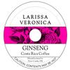 Ginseng Costa Rica Coffee (Single Serve K-Cup Pods) (Gourmet, Naturally Flavored, Whole Coffee Beans) (12 pods, ZIN: 572863) view 1