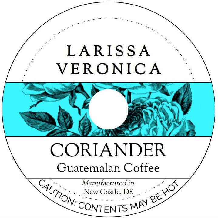 Coriander Guatemalan Coffee (Single Serve K-Cup Pods) (Gourmet, Naturally Flavored, Whole Coffee Beans) (12 pods, ZIN: 572346) - 3 Pack