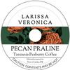 Pecan Praline Tanzania Peaberry Coffee (Single Serve K-Cup Pods) (Gourmet, Naturally Flavored, Whole Coffee Beans) (12 pods, ZIN: 574033) view 1