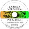Plum Pear Colombian Decaf Coffee (Single Serve K-Cup Pods) (Gourmet, Naturally Flavored, Whole Coffee Beans) (12 pods, ZIN: 577116) - 3 Pack view 1