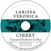 Cherry Tanzania Peaberry Coffee (Single Serve K-Cup Pods) (Gourmet, Naturally Flavored, Whole Coffee Beans) (12 pods, ZIN: 571937) - 2 Pack view 1