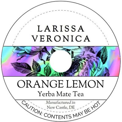 Orange Lemon Yerba Mate Tea (Single Serve K-Cup Pods) (12 pods, ZIN: 576038)