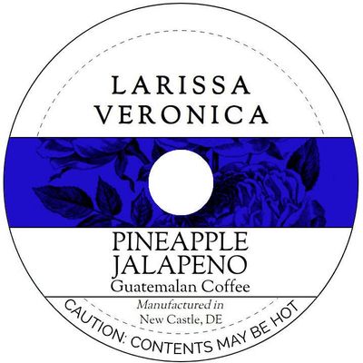Pineapple Jalapeno Guatemalan Coffee (Single Serve K-Cup Pods) (Gourmet, Naturally Flavored, Whole Coffee Beans) (12 pods, ZIN: 578586) - 2 Pack