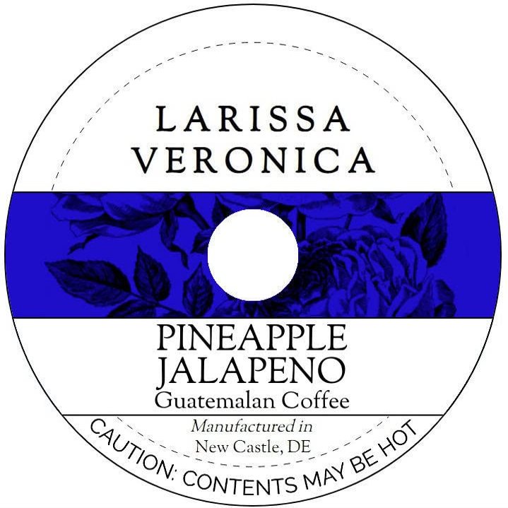 Pineapple Jalapeno Guatemalan Coffee (Single Serve K-Cup Pods) (Gourmet, Naturally Flavored, Whole Coffee Beans) (12 pods, ZIN: 578586) - 2 Pack
