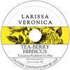 Tea-Berry Hibiscus Tanzania Peaberry Coffee (Single Serve K-Cup Pods) (Gourmet, Naturally Flavored, Whole Coffee Beans) (12 pods, ZIN: 575953) - 2 Pack view 1