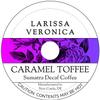 Caramel Toffee Sumatra Decaf Coffee (Single Serve K-Cup Pods) (Gourmet, Naturally Flavored, Whole Coffee Beans) (12 pods, ZIN: 576814) view 1