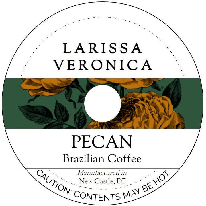 Pecan Brazilian Coffee (Single Serve K-Cup Pods) (Gourmet, Naturally Flavored, Whole Coffee Beans) (12 pods, ZIN: 574018)