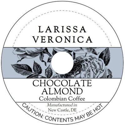 Chocolate Almond Colombian Coffee (Single Serve K-Cup Pods) (Gourmet, Naturally Flavored, Whole Coffee Beans) (12 pods, ZIN: 571979)