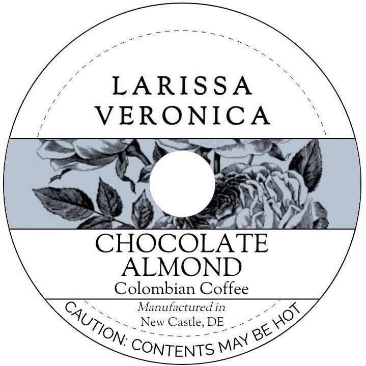 Chocolate Almond Colombian Coffee (Single Serve K-Cup Pods) (Gourmet, Naturally Flavored, Whole Coffee Beans) (12 pods, ZIN: 571979)