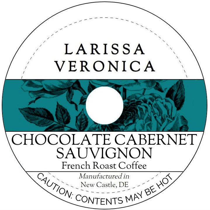 Chocolate Cabernet Sauvignon French Roast Coffee (Single Serve K-Cup Pods) (Gourmet, Naturally Flavored, Whole Coffee Beans) (12 pods, ZIN: 578071) - 3 Pack