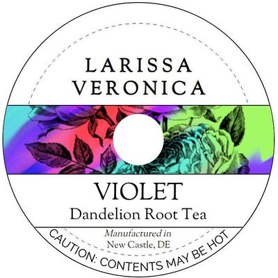 Violet Dandelion Root Tea (Single Serve K-Cup Pods) (12 pods, ZIN: 574979) - 3 Pack
