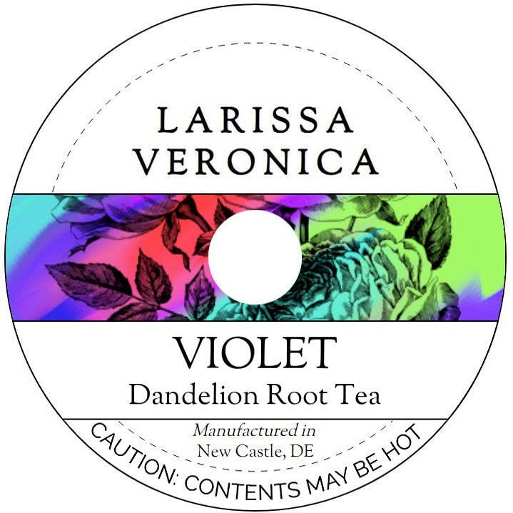 Violet Dandelion Root Tea (Single Serve K-Cup Pods) (12 pods, ZIN: 574979) - 3 Pack