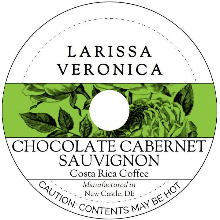 Chocolate Cabernet Sauvignon Costa Rica Coffee (Single Serve K-Cup Pods) (Gourmet, Naturally Flavored, Whole Coffee Beans) (12 pods, ZIN: 578079) - 3 Pack