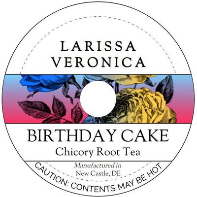 Birthday Cake Chicory Root Tea (Single Serve K-Cup Pods) (12 pods, ZIN: 575444) - 3 Pack