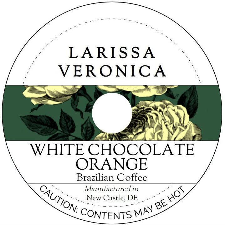White Chocolate Orange Brazilian Coffee (Single Serve K-Cup Pods) (Gourmet, Naturally Flavored, Whole Coffee Beans) (12 pods, ZIN: 575666) - 3 Pack