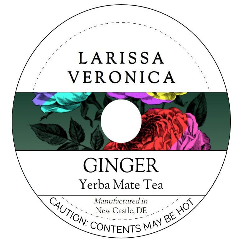 Ginger Yerba Mate Tea (Single Serve K-Cup Pods) (12 pods, ZIN: 572806)