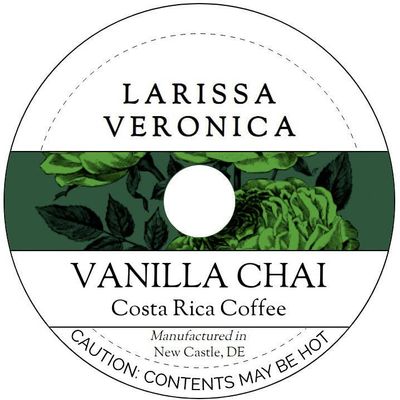 Vanilla Chai Costa Rica Coffee (Single Serve K-Cup Pods) (Gourmet, Naturally Flavored, Whole Coffee Beans) (12 pods, ZIN: 578415) - 3 Pack