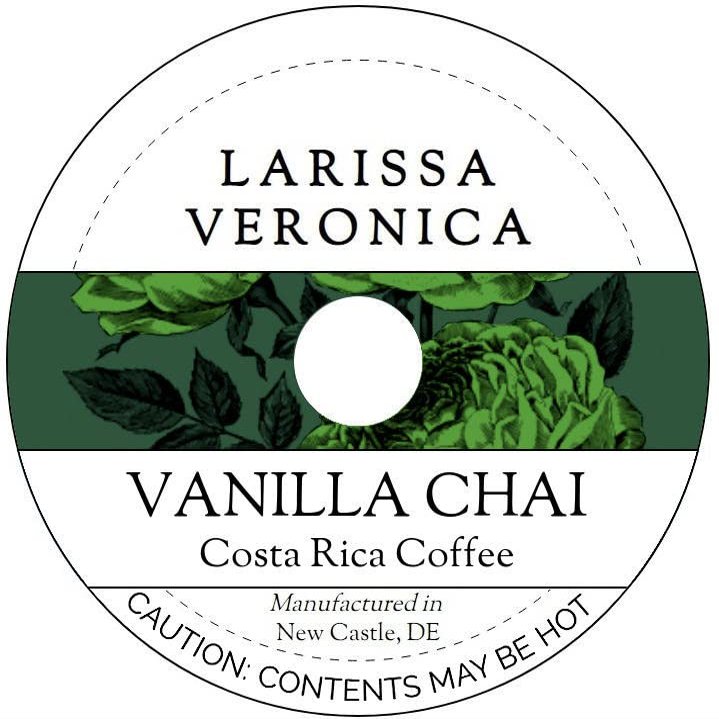 Vanilla Chai Costa Rica Coffee (Single Serve K-Cup Pods) (Gourmet, Naturally Flavored, Whole Coffee Beans) (12 pods, ZIN: 578415) - 3 Pack