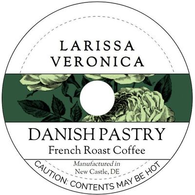 Danish Pastry French Roast Coffee (Single Serve K-Cup Pods) (Gourmet, Naturally Flavored, Whole Coffee Beans) (12 pods, ZIN: 572503) - 3 Pack