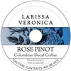 Rose Pinot Colombian Decaf Coffee (Single Serve K-Cup Pods) (Gourmet, Naturally Flavored, Whole Coffee Beans) (12 pods, ZIN: 577852) view 1