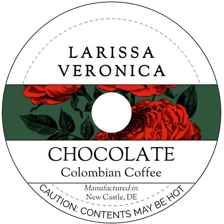 Chocolate Colombian Coffee (Single Serve K-Cup Pods) (Gourmet, Naturally Flavored, Whole Coffee Beans) (12 pods, ZIN: 572011) - 3 Pack
