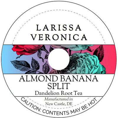 Almond Banana Split Dandelion Root Tea (Single Serve K-Cup Pods) (12 pods, ZIN: 576435) - 3 Pack