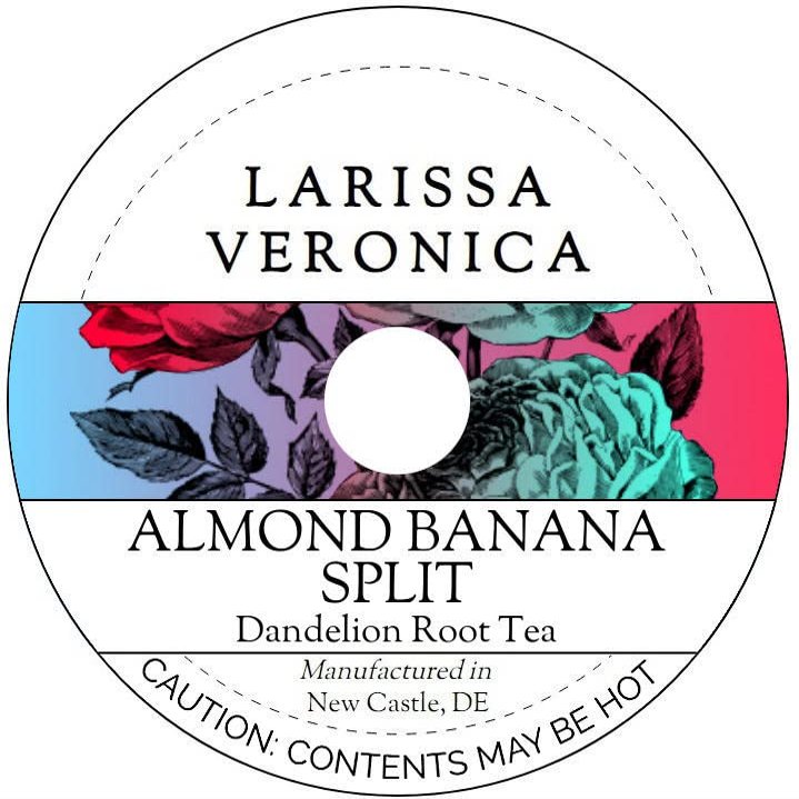 Almond Banana Split Dandelion Root Tea (Single Serve K-Cup Pods) (12 pods, ZIN: 576435) - 3 Pack