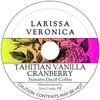 Tahitian Vanilla Cranberry Sumatra Decaf Coffee (Single Serve K-Cup Pods) (Gourmet, Naturally Flavored, Whole Coffee Beans) (12 pods, ZIN: 575742) view 1