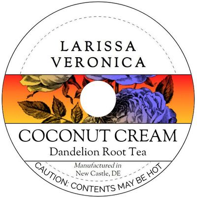 Coconut Cream Dandelion Root Tea (Single Serve K-Cup Pods) (12 pods, ZIN: 572211) - 2 Pack