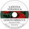 Lemon Hibiscus Sumatra Coffee (Single Serve K-Cup Pods) (Gourmet, Naturally Flavored, Whole Coffee Beans) (12 pods, ZIN: 577805) - 3 Pack view 1