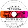 Winter Spice Medium Roast Decaf Coffee (Single Serve K-Cup Pods) (Gourmet, Naturally Flavored, Whole Coffee Beans) (12 pods, ZIN: 575097) view 1