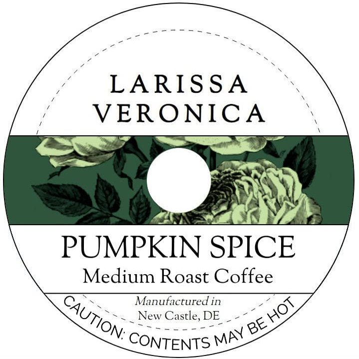 Pumpkin Spice Medium Roast Coffee (Single Serve K-Cup Pods) (Gourmet, Naturally Flavored, Whole Coffee Beans) (12 pods, ZIN: 577000)