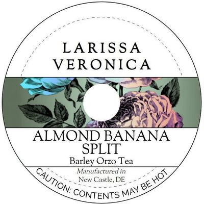 Almond Banana Split Barley Orzo Tea (Single Serve K-Cup Pods) (12 pods, ZIN: 576437) - 3 Pack