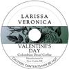 Valentine's Day Colombian Decaf Coffee (Single Serve K-Cup Pods) (Gourmet, Naturally Flavored, Whole Coffee Beans) (12 pods, ZIN: 575468) view 1