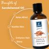 GM Gumili Sandalwood Oil for Skin, Hair, Diffuser, DIY Blends, 1 Oz view 4