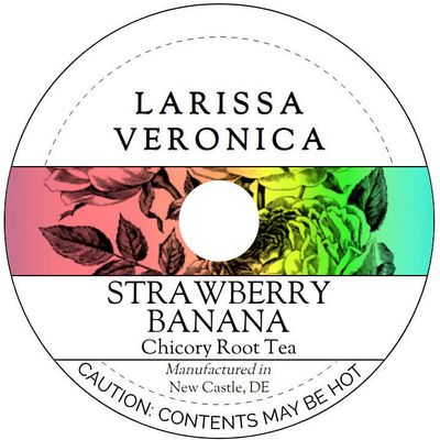 Strawberry Banana Chicory Root Tea (Single Serve K-Cup Pods) (12 pods, ZIN: 576164)