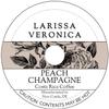 Peach Champagne Costa Rica Coffee (Single Serve K-Cup Pods) (Gourmet, Naturally Flavored, Whole Coffee Beans) (12 pods, ZIN: 576399) view 1