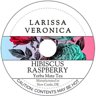 Hibiscus Raspberry Yerba Mate Tea (Single Serve K-Cup Pods) (12 pods, ZIN: 577766)